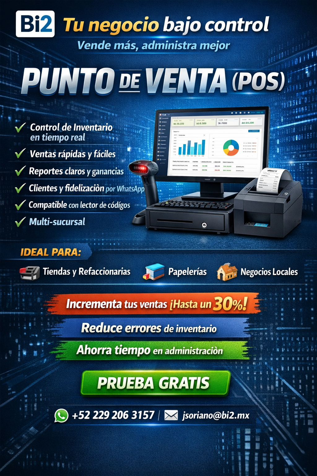 Punto de Venta POS — Tu negocio bajo control